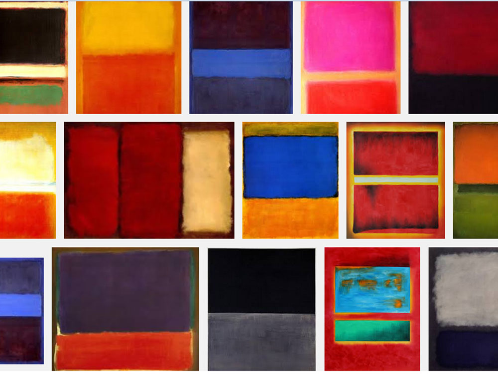 OBRAS DE MARK ROTHKO