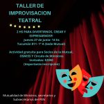 27|06 TALLER DE IMPROVISACION TEATRAL