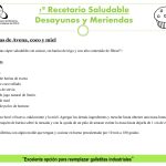 #1 Recetario Saludable: “Desayunos y Meriendas”